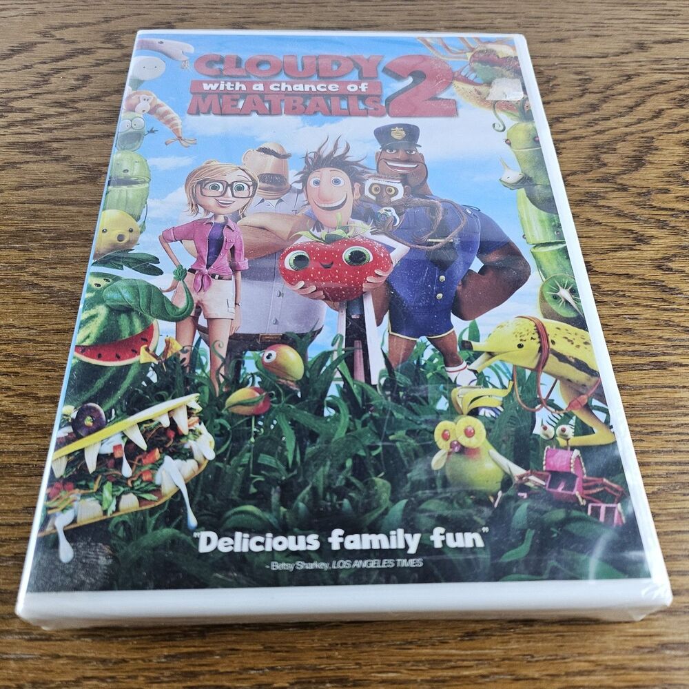 Cloudy with a Chance of Meatballs 2 DVD NEW AND SEALED 2013
